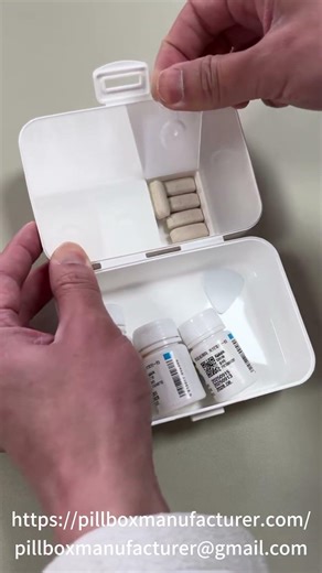Game Changer! 2 in 1 Medicine Box Storage + Pill Organizer, Large Capacity