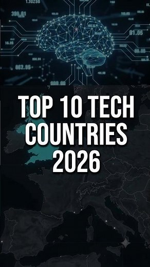 Top 10 Most Advanced Tech Countries in 2026 ⚡🌍