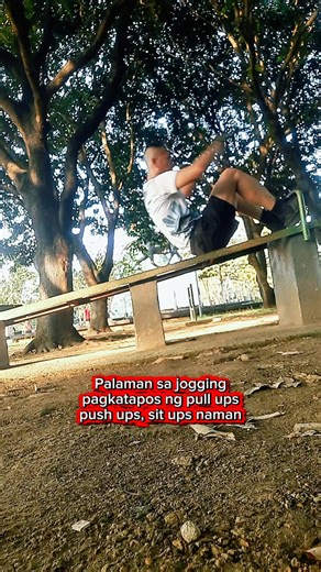 Mga idol, Tara magpalakas palaman sa jogging, pagkatapos mag pull ups, push ups,decline sit ups naman. #kumostabalita #situps #fitnessmotivation #exercisemotivation #physicalfitness #followersreels | Edgardo Ruiz