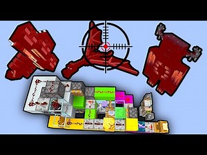 This small machine kills EVERYTHING… Minecraft Breeze Wind Charge arrow railgun cannon launcher