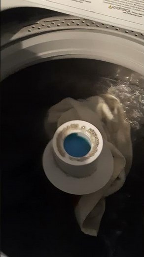 GE Washer, GTW460ASJ9WW Deep Fill Full tub of water!