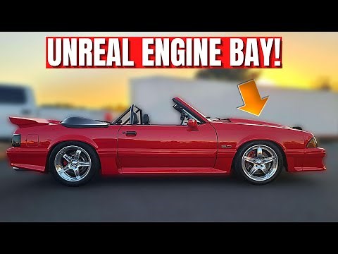 The ULTIMATE FoxBody CONVERTIBLE BUILD // 347 Vortech SuperCharged