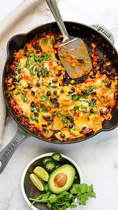 EASY 30-minute Mexican-Inspired Vegetarian Enchilada Casserole bursting with flavors! A crowd pleaser and perfect for CINCO DE MAYO! A versatile recipe that can be easily modified to your taste 🙌🏽 🌶 ⁠ ⁠ The full recipe is linked in the bio or Google “ministryofcurry enchilada casserole” ⁠ ⁠ #easyrecipe #cincodemayo #vegetarianfood #glutenfreerecipes #meatlessmonday #easydinner #plantbasedmeals | Ministry of Curry