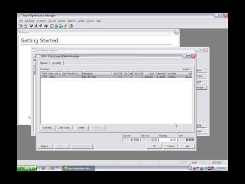 Microsoft Retail Management Purchase Order Demo