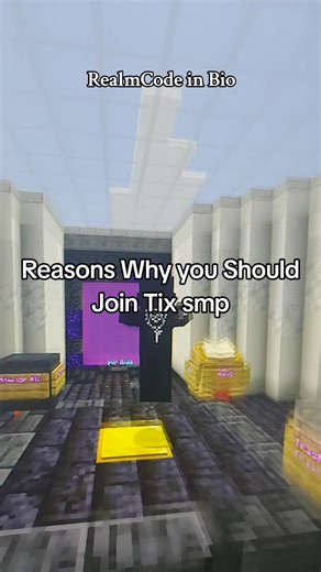 Join Now ! || RealmCode in Bio #Minecraft #bedrockrealm #minecraftrealm #mcberealm #tixsmp