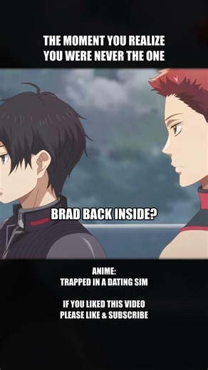 When you realize you’re not the one. #animemoments