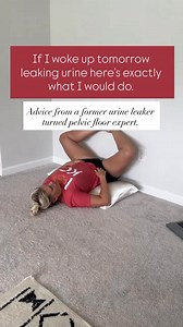 If I woke up tomorrow leaking urine, I would do THIS. Advice from a former urine-leaker turned pelvic floor therapist (yes, plot twist). Here’s exactly where I’d start 👇 Step 1: Collect data, not panic. For 3 days, I’d write down: • when I pee • how long I pee I’d aim for 8 seconds minimum. That’s a full bladder doing its job. Anything less? Your bladder is basically throwing a fit like a toddler. You trained her to behave this way. Unintentionally, but true. That’s okay you can train her to be