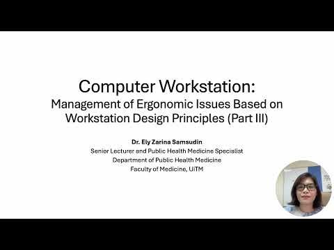 Topic 5.4 Computer Workstation: Management Part III