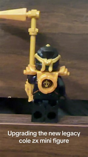 Upgrading the new legacy cole zx mini fig #lego#ninjago#fyp#2026#legoninjago
