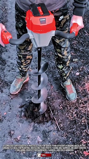 Digging Tool: Cordless Earth Auger Innovation for Digging Holes Fast & Easy #ToolHolder