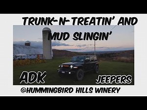 Trunk or Treat and Wheeling with ADK Jeepers