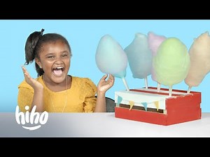 Kids Try Crazy Cotton Candy Flavors | Kids Try | HiHo Kids