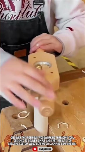 Genius Handmade Tool for PVC Pipe Threading #ToolHolder