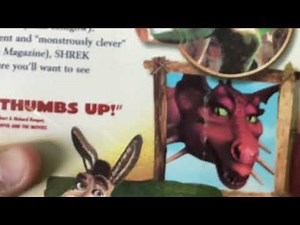 Comparison Video On Shrek 2001 VHS & 2001 DVD (2006 Reprint)