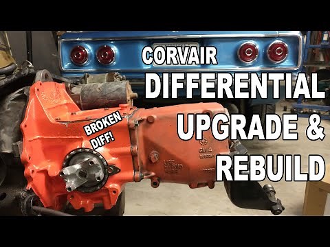 Rebuild and upgrade the Corvair differential for MORE POWER