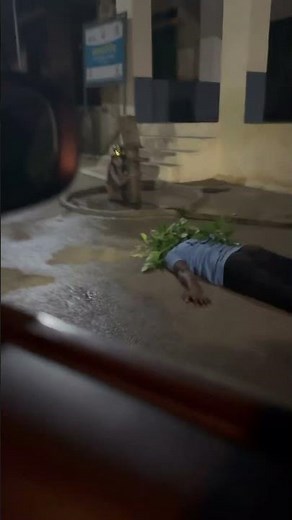 Live ghost recording on road 😱