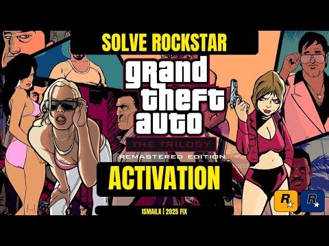 How To Solve GTA Definitive Edition Activation | Rockstar Activation Fix 2025 | 100% Free |