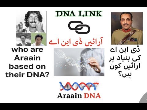 Arain DNA!ڈی این اے کی بنیاد پر آرائیں کون ہیں؟