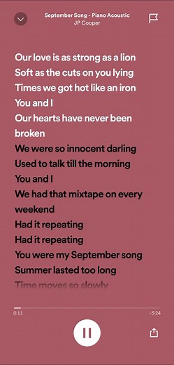 September Song by JP Cooper - Lyrics, Meaning, and More