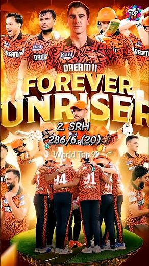 Top 10 Highest Innings Score in IPL History #ipl #cricket