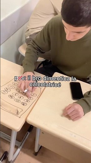 L’uomo modello di Calcolatrice integrata nel Banco