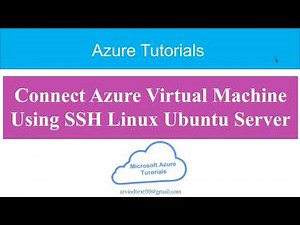 11- How to Connect to Azure Ubuntu VM using SSH from windows remotely