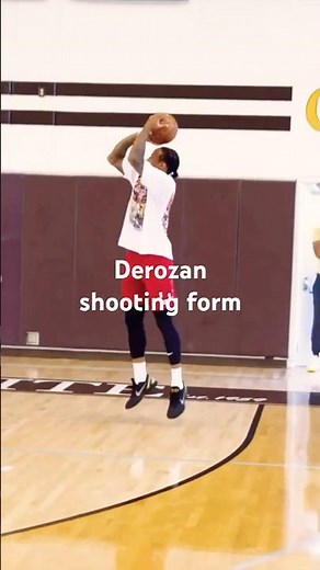 Slow Motion DeMar DeRozan Jump Shot Midrange Jumper Three | NBA Training Breakdown #nba #basketball