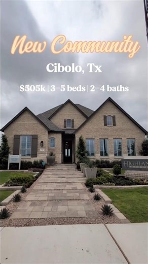 New Community in Cibolo + a $505K Home?! 🏡🔥