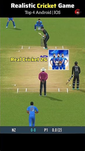 Realistic Cricket Games IOS 🔥 Top 4 Android & #shorts