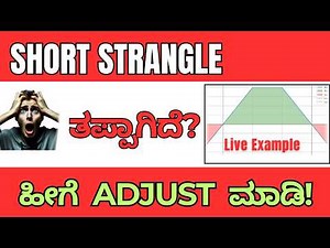 Short Strangle ತಪ್ಪಾಗಿದೆ? ಹೀಗೆ ಅಡ್ಜಸ್ಟ್ ಮಾಡಿ!