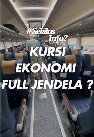 Kursi Ekonomi Full Jendela: Vlog Pemandangan Aesthetic