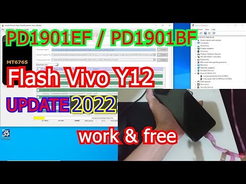Tutorial Flash Vivo Y12 via SP FlashTool Work