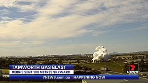 11K views · 81 reactions | Residents near Tamworth had a fright last night when a tanker trailer full of liquid nitrogen exploded. The blast sent debris flying up to 100 metres into the air. A building on the same property was badly damaged while a worker was treated by paramedics for minor injuries. 7NEWS at 6pm. More local news: 7news.com.au/news/Sydney #Tamworth #7NEWS | 7NEWS Sydney | Facebook