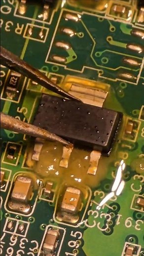 how to replace an SMD transistor