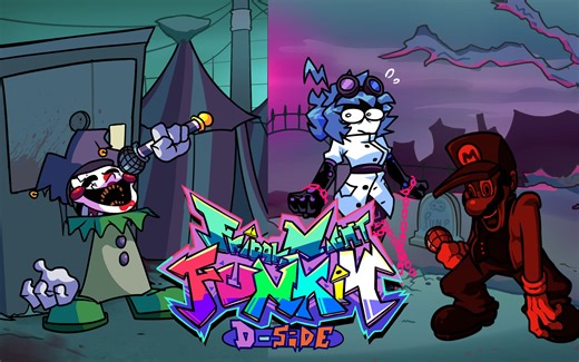 更新/FNF 超优质模组 D-side V3 - 其余隐藏曲 困难难度 全流程