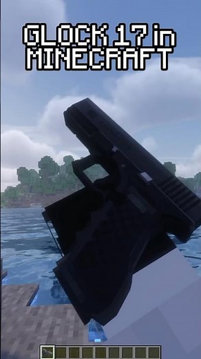 Glock 17 in Minecraft