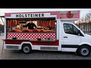 Best GERMAN STREET FOOD Sausages! Ultimate Fast Food Compilation 🇩🇪