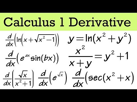 The FIRST STEP of taking the derivative!
