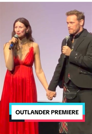 Outlander Season 8 Premiere: Sam Heughan & Caitriona Balfe Speech