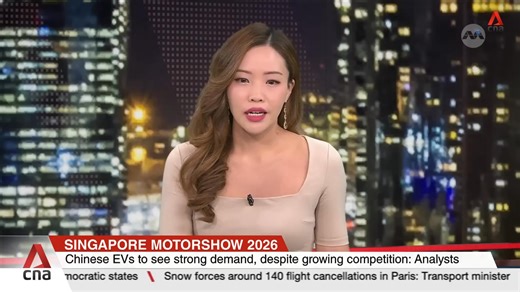 Electric vehicles are set to dominate this year’s Singapore Motorshow, which opens on 8 Jan, with more than 95% of exhibitors showcasing electric or hybrid models. Chinese brands, which already make up over 60% of Singapore’s EV market, are drawing attention with competitive pricing and feature-rich offerings. Alexandra Anand reports. We were also joined by Sean Loo, Managing Editor of AutoApp, an automotive content platform. He gave his take on why car manufacturers are bullish about the Singap
