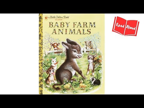 Little Golden Book | Baby Farm Animals | Read Along Books | Educational Story