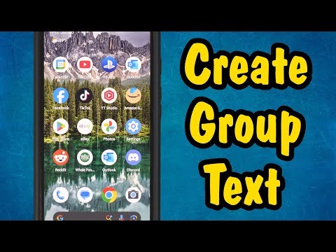 How to Create a Group Text on an Android Smart Phone (add 2nd person to conversation)