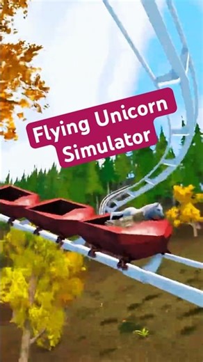 Woohoo!!This game is really fun!🤪🤩#videogameland #flyingunicornsimulator #shorts #fun #edit #zztop