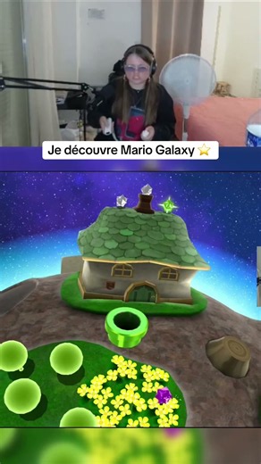 My first time playing MARIO GALAXY!