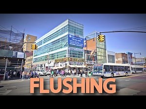 【4K】𝐖𝐀𝐋𝐊 Visiting Flushing Queens, New York