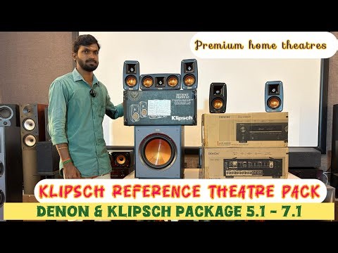 Klipsch Reference Theatre Pack 5.1 | Denon Av Receivers | 5.1 -7.1