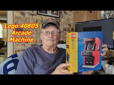 Lego 40805 The Arcade Machine Watch What It Does When Built
