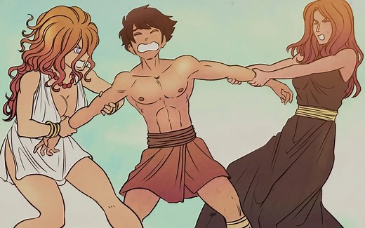 希腊神话：美男子阿多尼斯（爱神和冥界王后的情人）