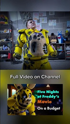 FNAF Movie Springlock failure