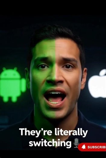 The Big Switch: Android ⇄ iOS 🤯 #reels #carlpei #nothingphone #nothingphone #shortvideo